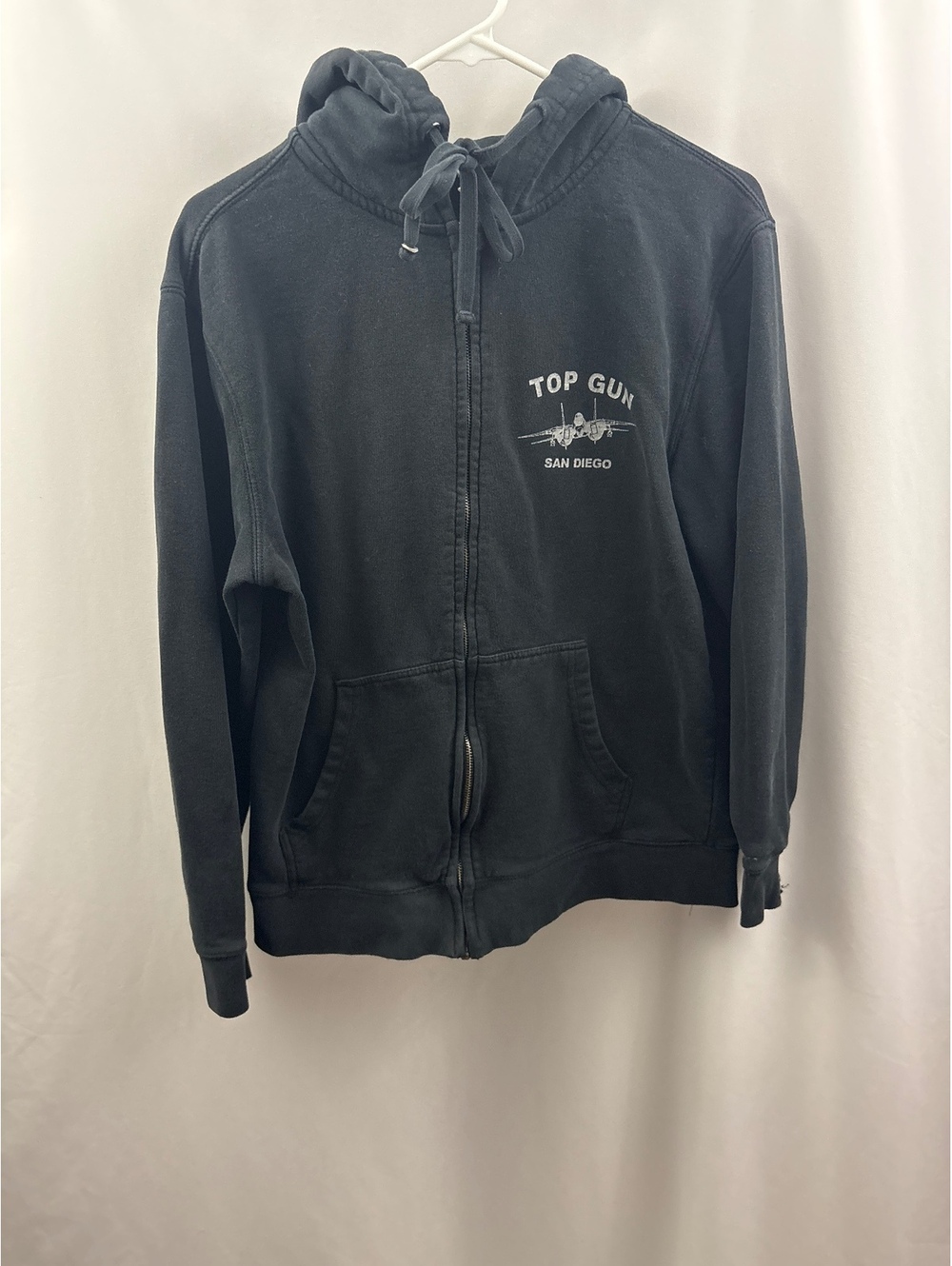 Top Gun Kansas City BBQ Movie Location San Diego Black Size Sm Hoodie Sweatshirt